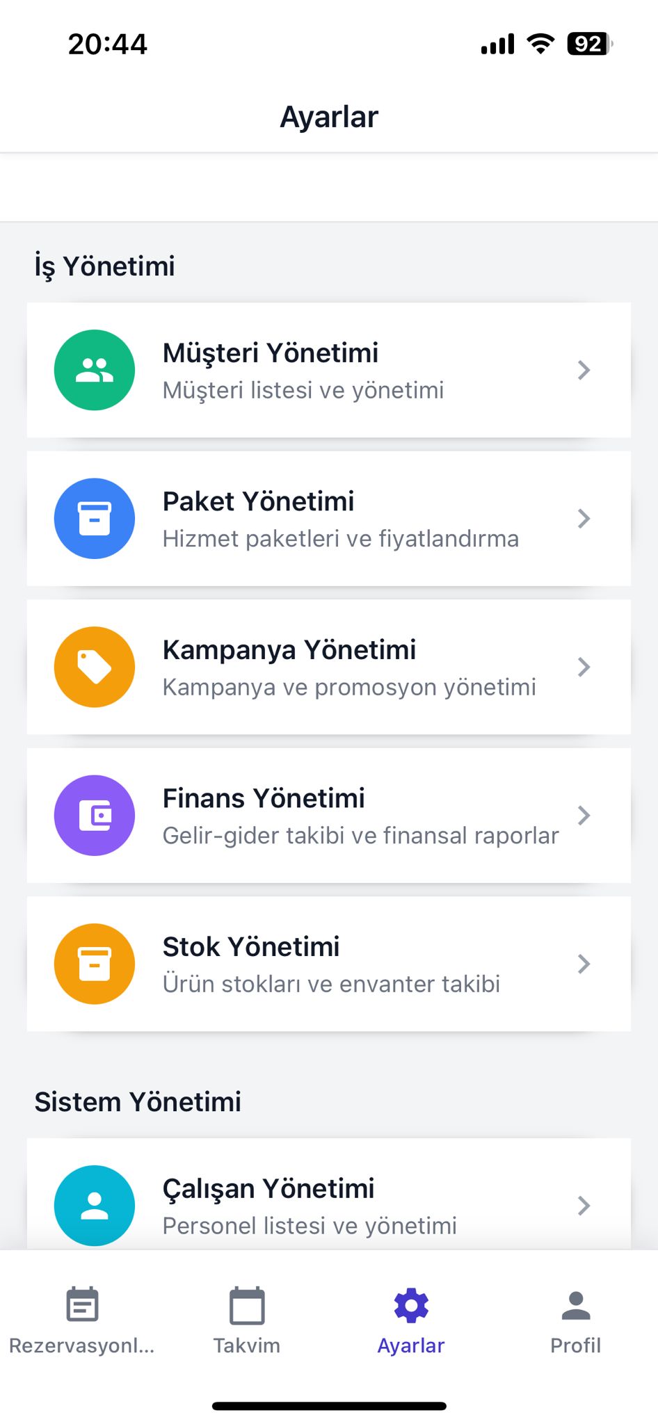 Mobil Ekran 6